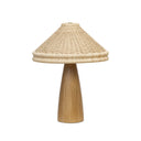 Canela Table Lamp - Light Oak
