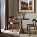 Vernon Dining Table - Smooth Red Concrete