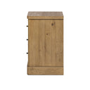 Grand 6 Drawer Dresser - Honey  Brown Oak Veneer