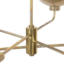 Lund Chandelier - Burnt Brass