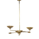 Lund Chandelier - Burnt Brass