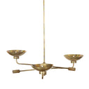 Lund Chandelier - Burnt Brass