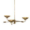 Lund Chandelier - Burnt Brass