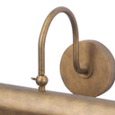 Benno Picture Light - Burnished Brass Iron