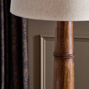 Nerissa Floor Lamp - Warm Brown Oak