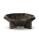 Kasa Bowl - Rocky Brown Marble