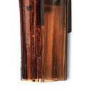 Thea Sconce - Amber Glass
