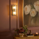 Thea Sconce - Scalloped Glass