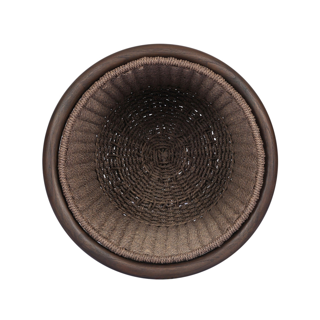 Kernan Basket - Dark Textured Woven