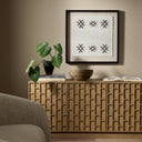 Ankara Textile I by FH Art Studio - Black 1.5 Maple