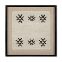 Ankara Textile I by FH Art Studio - Black 1.5 Maple