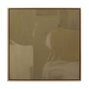 Pulling The Pieces by Melody Joy McMunn - Vertical Grain White Oak Floater | 24" x 24"