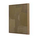 Pulling The Pieces by Melody Joy McMunn - Vertical Grain White Oak Floater | 32" x 32"