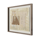 Squares III by Amy Berlin - Rustic 2.5 Walnut | 60" x 49.5"