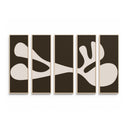 Organic Shape II Set by Four Hands Art Studio - Natural 2.5 Maple | 80" x 48"