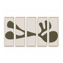 Organic Shape III Set by Four Hands Art Studio - Natural 2.5 Maple | 80" x 48"