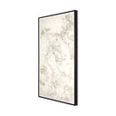 Paisaje Flotante XVIII by Adrian White - Black Vertical Grain 2.5 White Oak | 48" x 33"