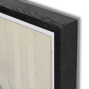 Paisaje Flotante XI by Adrian White - Black Vertical Grain 2.5 White Oak | 48" x 36"