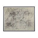 Paisaje Flotante XI by Adrian White - Black Vertical Grain 2.5 White Oak | 40" x 30"