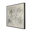 Paisaje Flotante XI by Adrian White - Black Vertical Grain 2.5 White Oak | 48" x 36"