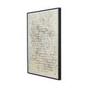 Paisaje Flotante XIII by Adrian White - Black Vertical Grain 2.5 White Oak | 48" x 36"