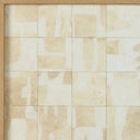 Ancestral II by Douglas Galloway - Vertical Grain White Oak Floater | 24" x 24"