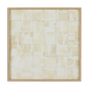 Ancestral II by Douglas Galloway - Vertical Grain White Oak Floater | 32" x 32"