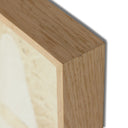 Ancestral II by Douglas Galloway - Vertical Grain White Oak Floater | 48" x 48"
