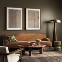 Acceptance Diptych by Karen Covey - Vertical Grain 2.5 White Oak | 72" x 48"