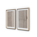 Acceptance Diptych by Karen Covey - Vertical Grain 1.5 White Oak | 48" x 32"