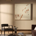 Weight Of Gesture by Coup d'Esprit - Vertical Grain White Oak Floater | 52.5" x 52.5"