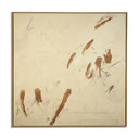 Weight Of Gesture by Coup d'Esprit - Vertical Grain White Oak Floater | 24" x 24"