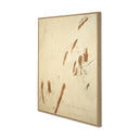 Weight Of Gesture by Coup d'Esprit - Vertical Grain White Oak Floater | 40" x 40"