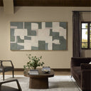 Remembering Pablo by Douglas Galloway - Vertical Grain White Oak Floater | 94.5" x 48"