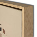 Threshold: Inhabiting My Headspace by LiminalME - Vertical Grain White Oak Floater | 45.5" x 60"