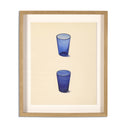 Whiskey Glasses by Edward White - Vertical Grain 1.5 White Oak | 18" x 15.5"