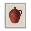 Economy Redware Jug by Edward White - Vertical Grain 1.5 White Oak | 24" x 20"