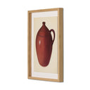Economy Redware Jug by Edward White - Vertical Grain 1.5 White Oak | 18" x 15.5"