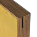 Lutare Diptych by Kelly Rogers - Rustic Walnut Floater | 43" x 32"