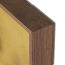 Lutare Diptych by Kelly Rogers - Rustic Walnut Floater | 24" x 18"