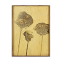 Lutare Diptych by Kelly Rogers - Rustic Walnut Floater | 24" x 18"