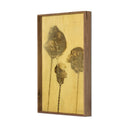 Lutare Diptych by Kelly Rogers - Rustic Walnut Floater | 54" x 40"
