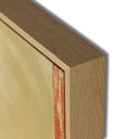 Lines Diptych by Lauren Fuhr - Vertical Grain White Oak Floater