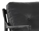 Gilmore Lounge Chair - Black - Black Leather