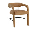 Mavia Dining Armchair - Ludlow Sesame Leather