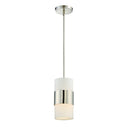 Libby Langdon Grayson 6'' Polished Nickel Pendant