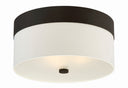 Libby Langdon Grayson 16'' Dark Bronze Flush Mount