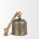 Quincy Gold Metal Decorative Bell | Medium | Overstock