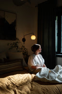 Reverie Linen King Duvet Set Curry