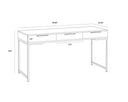 Rebel Desk - Gold - Raw Umber
